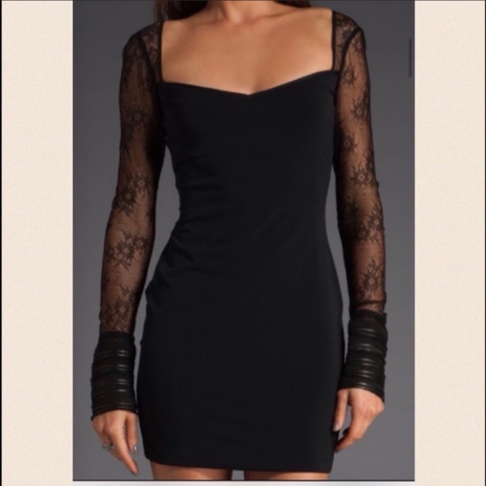 ELIZABETH AND JAMES | Farah Stretch Lace Dress - Picture 4 of 8